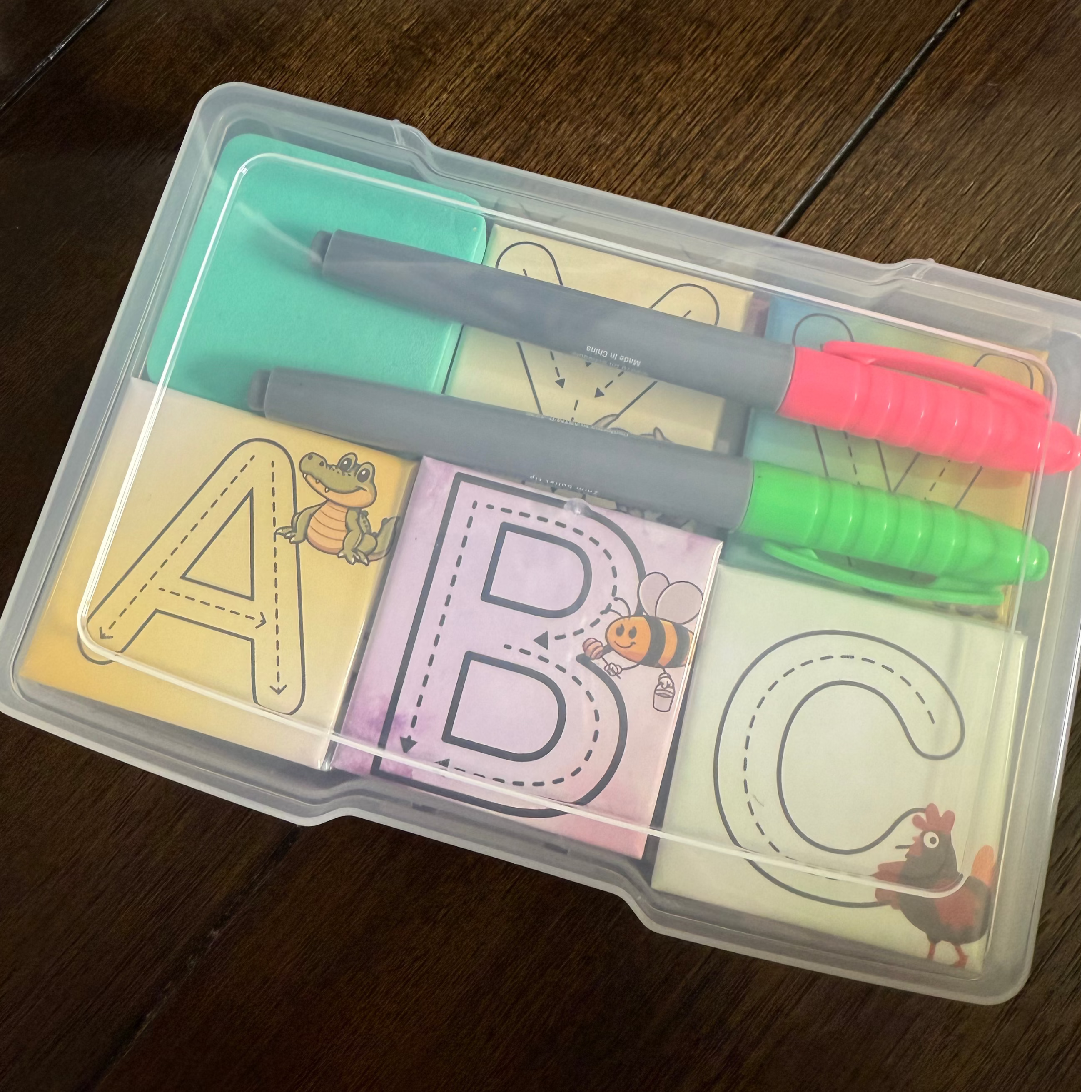 Traceable Alphabet Magnets – 2x2 Dry Erase