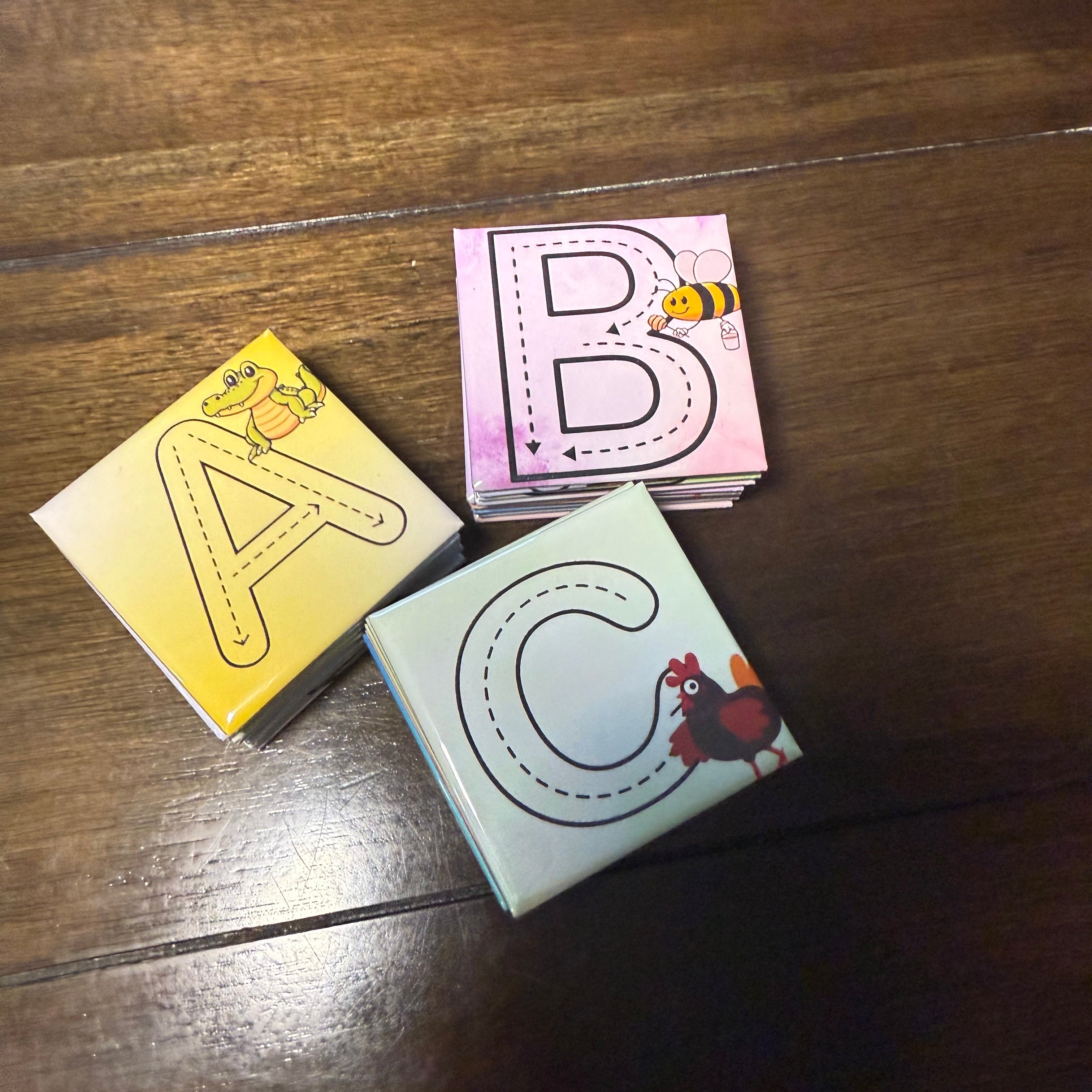 Traceable Alphabet Magnets – 2x2 Dry Erase